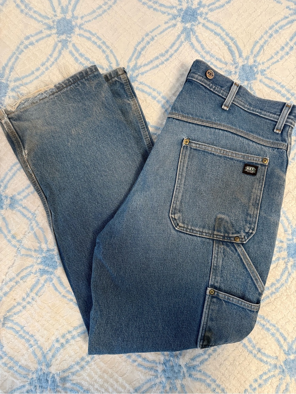 Men’s KEY double knee logger Jeans 36/34
